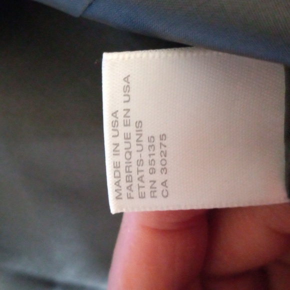 Lafayette NewYork148 Grey+Sl.Blue Pinstripe Women's Blazer 100%Wool Size4P Excel - Picture 14 of 14